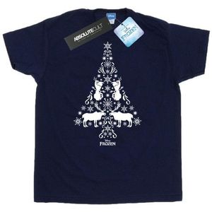 Li-cense Disney heren frozen kerstboom t-shirt