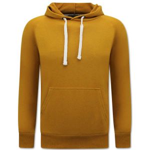 Hoodie Heren - Hooded Sweater - Bruin