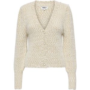 Only onlrosette ls cardigan cs knt 15259423 egret