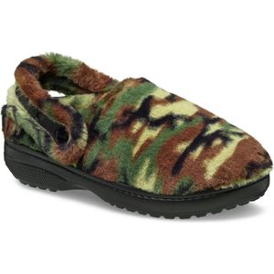 Crocs Classic Unfurgettable Clog Polyester Mix Heren Army Green Klompen