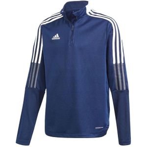 Adidas - Tiro 21 - Trainingsshirt - Primegroen - Kwart Rits - Voor Kinderen