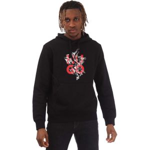 Hugo Boss - Daltorreson - Hoodie - Zwart - 100% Katoen, Capuchon met Trekkoord