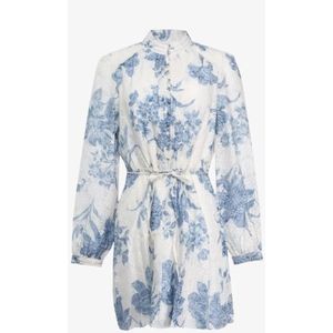 Guess - AdA Laide LS Flair Dress - Dreaming Lilies Print - Viscosemix