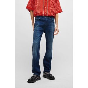 Hugo Boss - Hugo 708 - Slim-Fit Jeans - Donkerblauw