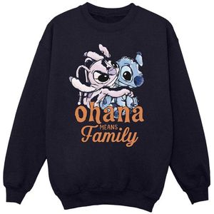Li-cense Disney heren lilo en stitch ohana engel knuffel sweatshirt