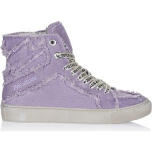 Zadig Voltaire - High Flash - Canvasschoenen - Paars