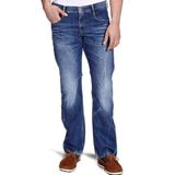 Mustang - Heren Jeans - Heren Blauw - Katoen - 3119-5585