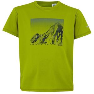 Regatta - T-shirt - Groen - 100% Polyester - Vochttransport