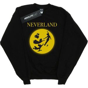 Li-cense Disney dames peter pan maan silhouetten sweatshirt