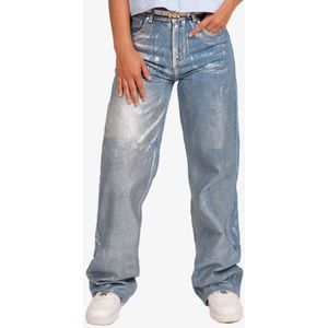 Nik & Nik Meisjes broek metallic