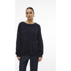 Vero Moda - Gebreide Trui - Zwart - Regular Fit