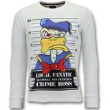 Local Fanatic Sweater alcatraz prisoner