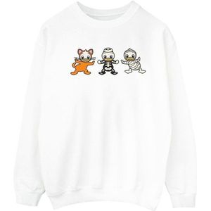 Li-cense - Disney - Sweatshirt - Zwart - 50% Katoen, 50% Polyester, Gedrukt, Crew Neck