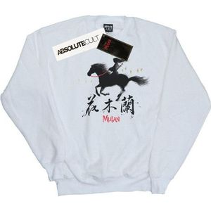 Li-cense Disney heren mulan movie wind silhouette sweatshirt