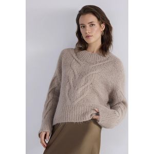 Summum 7s5861-8009 sweater big cable knit