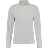 Bloomings - SLT363-8886 - Top - Zand - Lange Mouw