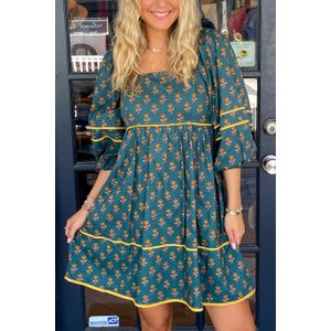 Bloemenprint Minijurk