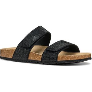 Geox - Brionia R - Sandalen - Zwart - Microvezel