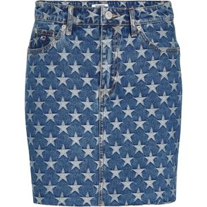 Tommy Hilfiger - DW0DW07412 1AA - Jeansrok - 100% Katoen