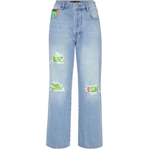 Denim Broek Losjes New Baroque