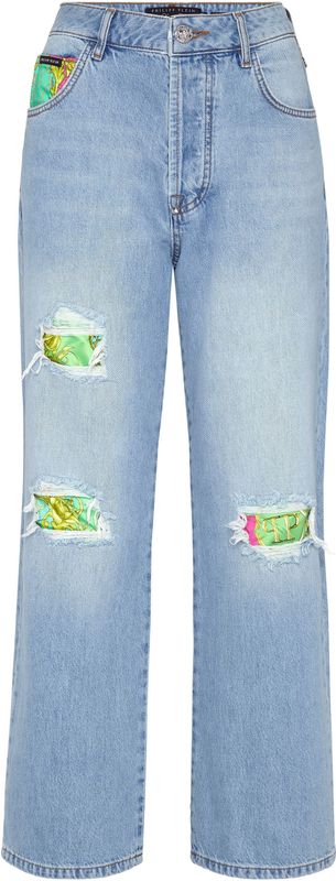 Denim Broek Losjes New Baroque