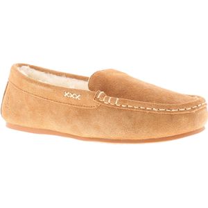 Hush Puppies - Annie - Pantoffels - Tan - Suède