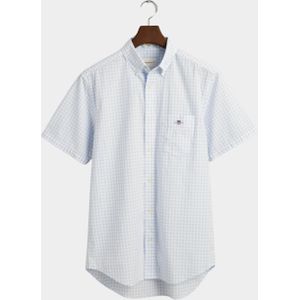 Gant Casual hemd korte mouw classic poplin gingham ss shir 3000121/455