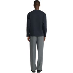 Selected Homme - Lange Mouw - Herentop - Zwart - Fijn Gebreid