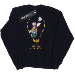 Li-cense Disney dames nightmare before christmas jack and sally love sweatshirt