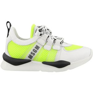 Msgm - 67274 - Kindersneakers - Fluor Geel - S21
