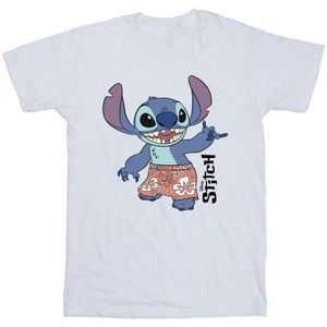 Li-cense Disney heren lilo & stitch bermuda shorts t-shirt