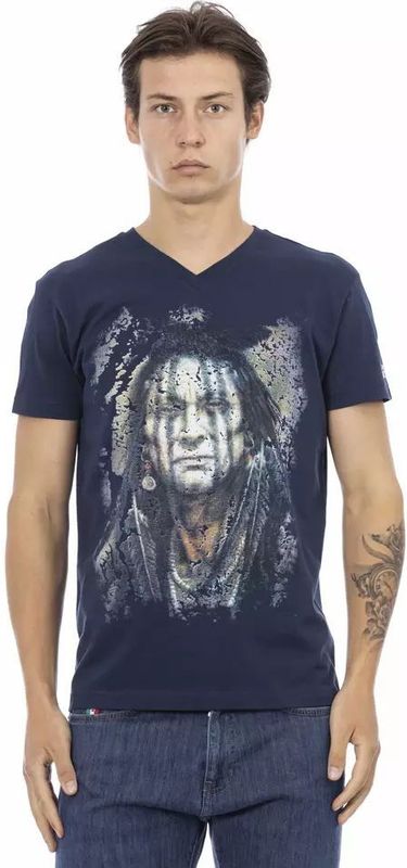 Inheemse Amerikaanse V-hals T-shirt Tr22875