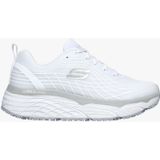 Skechers Dames Max Cushioning Elite Sr Sneaker, Wit Textiel, 35 EU