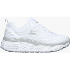 Skechers Dames Max Cushioning Elite Sr Sneaker, Wit Textiel, 35 EU