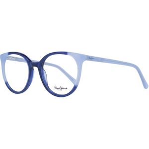 Pepe Jeans - PJ3472 C3 - Brilrand - Blauw - Acetaat - Demo Glazen