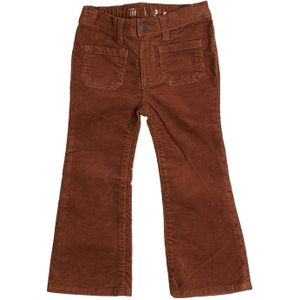 Corduroy flare broek 430268 voor meisjes