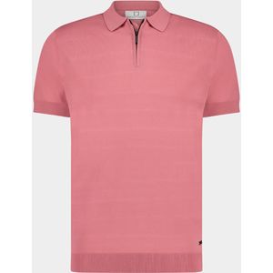 Born with Appetite Polo korte mouw dan polo zip stretch knit 24108da31/730 rose