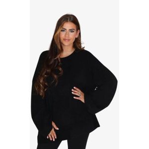 Reinders - Dua Sweater - Zwart - Oversized