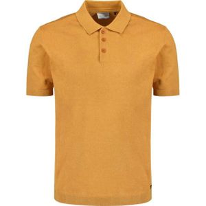No Excess - Poloshirt - Geel - Korte Mouwen - Katoen