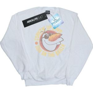 Li-cense Disney heren frozen olaf zon op het brein sweatshirt