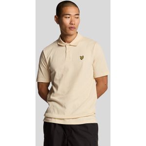 Lyle & Scott - Crepe Poloshirt - Geel