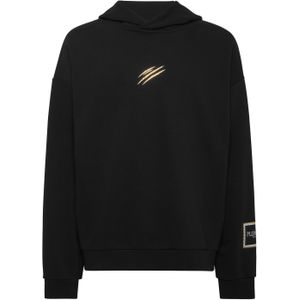 Plein Sport - Hooded Sweatshirt - Zwart - Heren