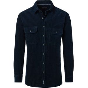 Casamoda - Heren Overshirt - Donkerblauw - 454482600