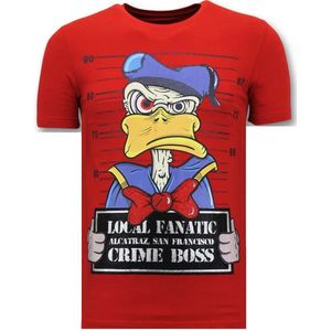 Local Fanatic T-shirt alcatraz prisoner