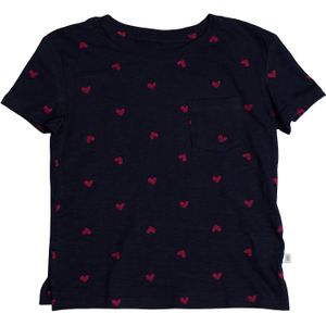 T-shirt met korte mouwen en zak 601389 voor meisjes