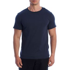 Heren Basis Katoenen T-shirt met Korte Mouwen HS24MTS03