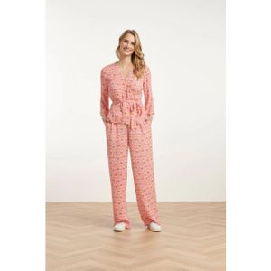 Smashed Lemon 25183 peach schelpprint broek |