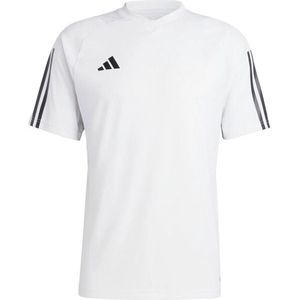 Adidas - Tiro 23 - Wedstrijdshirt - Heren - V Hals - Korte Mouwen - 100% Gerecycleerd Polyester