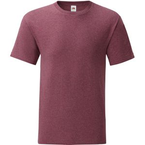 Fruit of the Loom - Iconic Heather - T-shirt - Zacht aanvoelend - Korte Mouwen