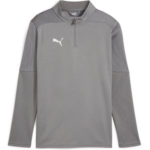 Puma - TeamFINAL - Trainingstop - Grijs - 1/4 Rits